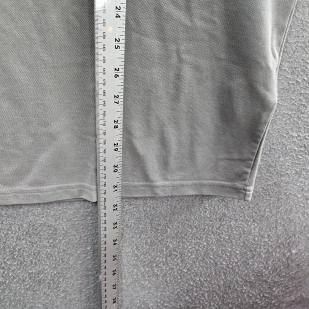 Oakley Men Polo Shirt XL Gray Golf Performance Hydrolix Short‎ Sleeve Collar